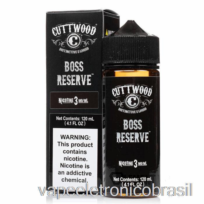 Vape Vaporesso Boss Reserva - Cuttwood E-líquido - 120ml 6mg